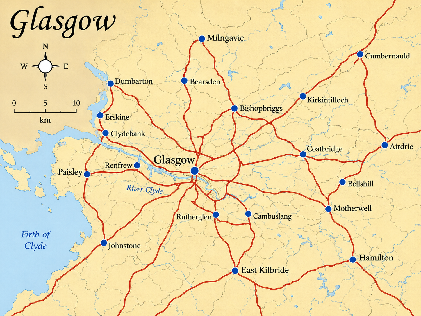 glasgow-map